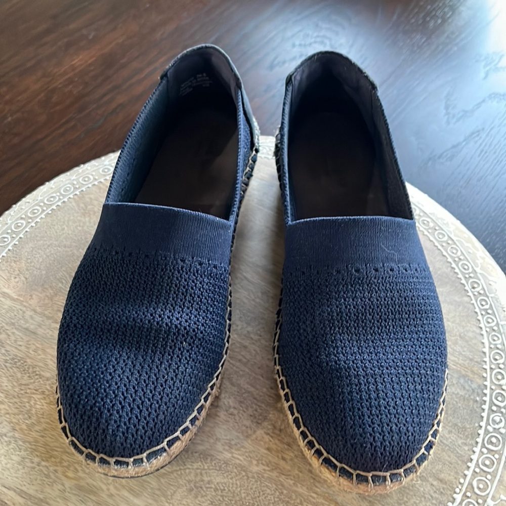 Cole Haan blue espadrilles